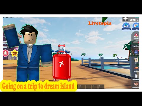 I went on a trip to dream islands in livetopia!!! #Livetopia #Roleplay