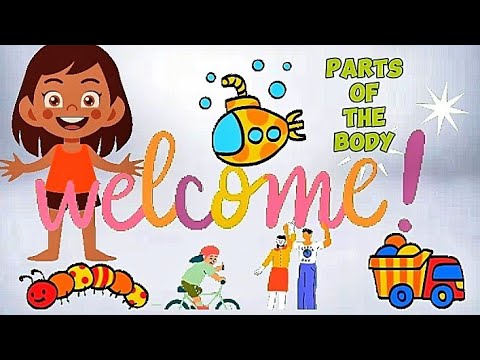 Body parts// Parts Of The Body// Sing Along//Kids Songs