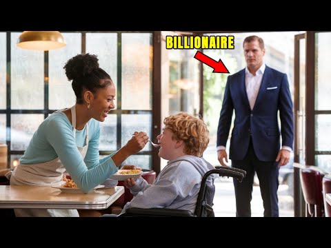 She Helped A Disabled Boy Eat – Then His Billionaire Father Did Something Unthinkable!