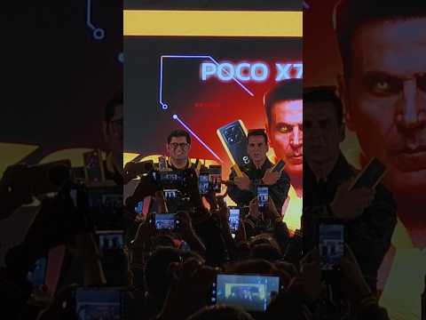 Akshay Kumar at Poco X7 launch 🤯 #viral #shorts