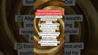 This Is 8276 Hz Frequency Helps With Wealth Attraction