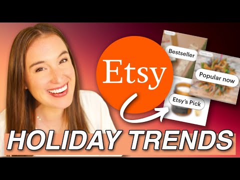 These 10 Etsy Trends are exploding NOW 📈 (Etsy 2025 Fall + Holiday Trends)