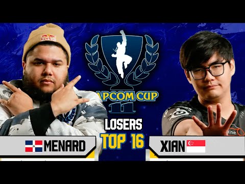 🔥Capcom Cup 11 - Top 16 to Grand Final- MENARD (luke) vs. XIAN (dee jay)