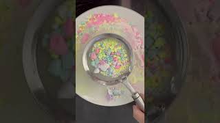 Pastel Pebbles Satisfying Baking Soda ASMR Crush #asmr #satisfying #crushingtime #trending #youtube