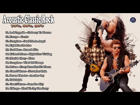 Scorpions, U2, Aerosmith, Bon Jovi,.. Led Zeppelin - Stairway To Heaven | Acoustic Classic Rock