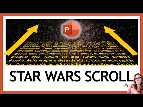 Create the Star Wars Opening Crawl/Text Scrolling Effect in PowerPoint | Bring The Force to Slides!