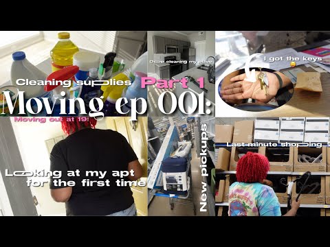 Moving out ep 001: packing, house tour, cleaning, and venting & more