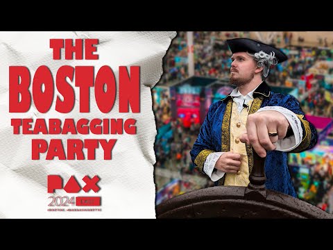 Tea-bagging in Boston!!! | PAX East 2024 VLOG