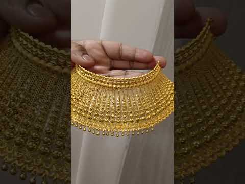 Gold necklace #necklace #goldjewellery #youtubeshorts #goldaccessories