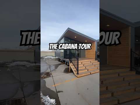 Inside the 395 Square Foot Cabana Series PREFAB HOME #hometour