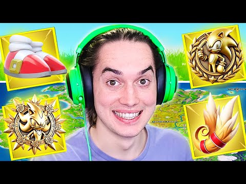 I Used EVERY Sonic Mythic in Fortnite!