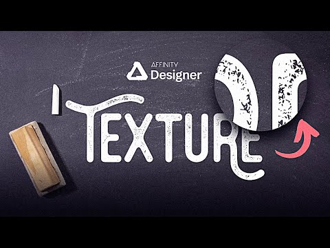 Simple Trick for Applying Vector Textures In Affinity Designer