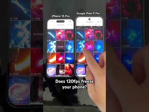 These new viral space videos are crashing people‘s phones! #120fps #googlepixel #iphone (Werbung/Ad)