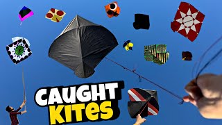 Kite Catching And Fighting Scenes || Caught Other Kites || Cuting Other Kites 2025 !