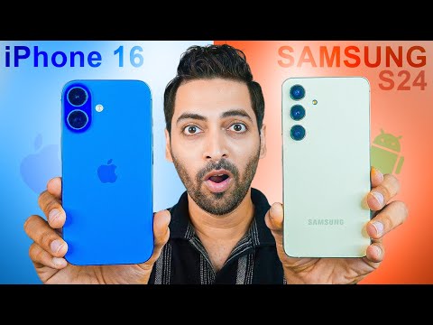 CLEAR WINNER : iPhone 16 vs Samsung Galaxy S24 | Must Watch !