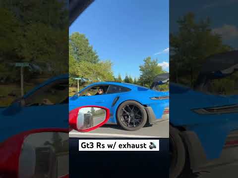 Is the Gt3 Rs too loud with an exhaust ? 😅 I personally like it a lot