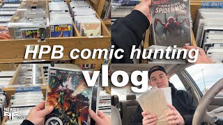 VLOG: comic book hunting at half price books