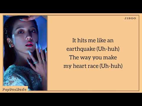 JISOO - Earthquake (English Version) Lyrics | PopDuoMusic