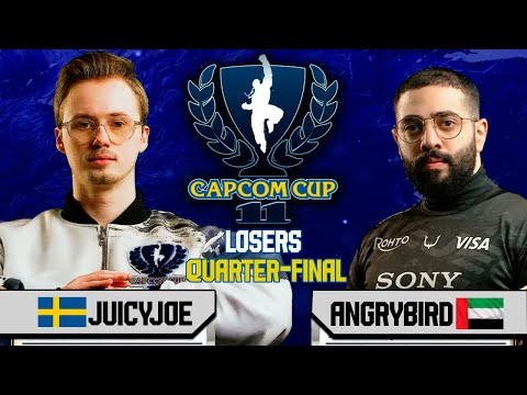 🔥Capcom Cup 11 - Top 8 LOSERS QUARTER-FINAL- ANGRYBIRD (akuma) vs. JUICYJOE (jp)