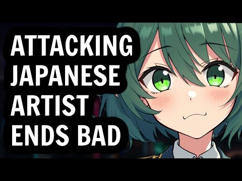 Twitter Cops harass Japanese artist and find out