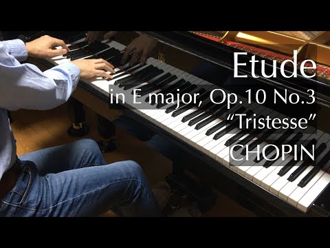 Chopin - Etude in E major, Op.10 No.3 "Tristesse" - pianomaedaful