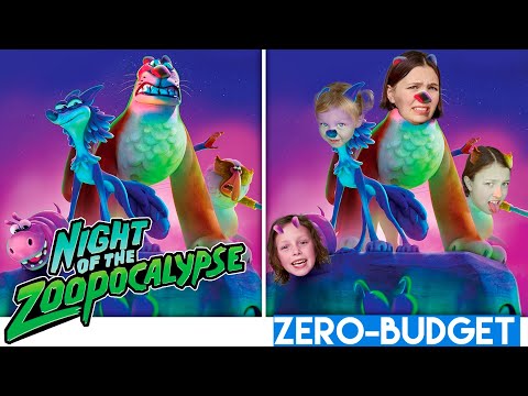 NIGHT OF THE ZOOPOCALYPSE With ZERO BUDGET! MOVIE PARODY By KJAR Crew!