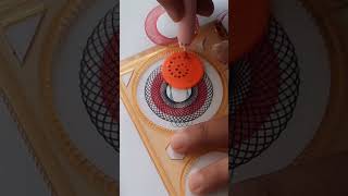 Amazing Satisfying Art || Spirograph Design Art Video || #spirograph #shorts #trending2024