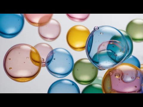 Mesmerizing Floating Colored Bubbles – A Calming Sensory ASMR Experience with Music for Classroom ✨