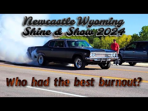 Classic Cars & Burnouts | Newcastle Wyoming Shine & Show 2024