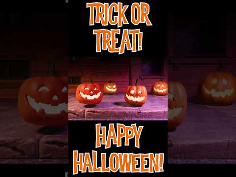 Trick or Treat! Happy Halloween!