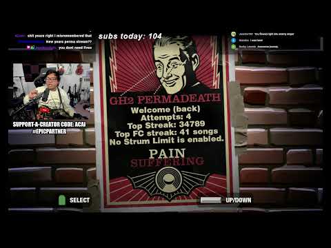 GUITAR HERO 2 PERMADEATH WORLD RECORD (MADE IT TO TIER 7)