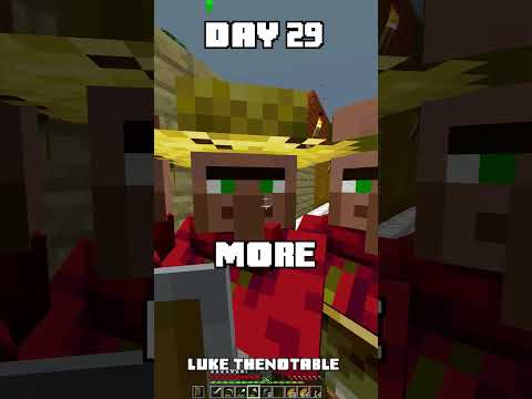 100 Days - [Minecraft Shorts] - Day 29 #minecraft #100days