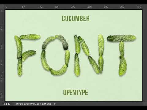 Cucumber Font