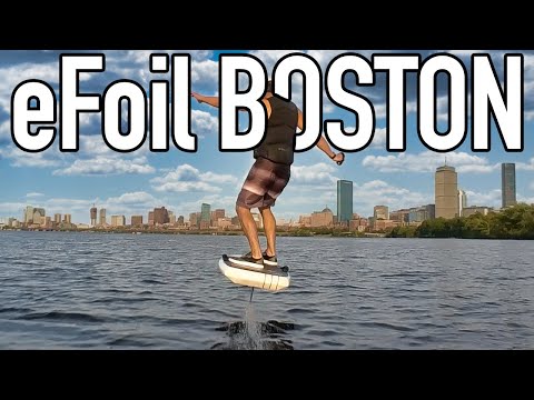 Electric Surfboard (eFoil) in BOSTON!