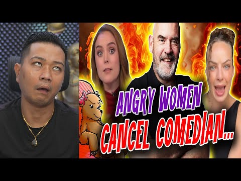 ANGRY WOMEN CANCEL "MISOGYNIST" COMEDIAN...