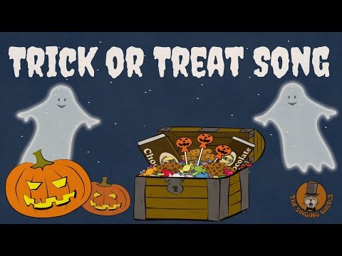 Trick or Treat Song | Halloween Songs for Kids | The Singing Walrus