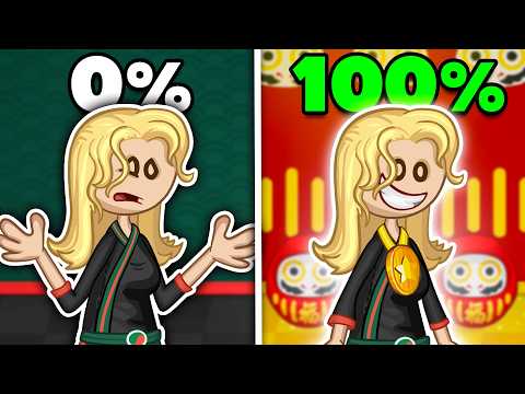 I Played 100% Of Papa's Sushiria... It Was Brutal