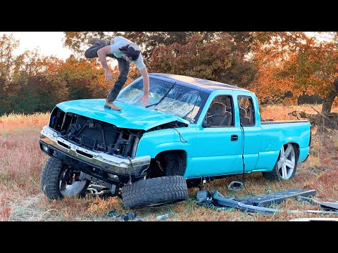 Ripping apart a squatted truck with my bare hands (Rage Warning)