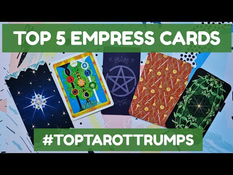 MY TOP 5 EMPRESS CARDS #toptarottrumps VR @musingsbymascha THE EMPRESS (3/21)