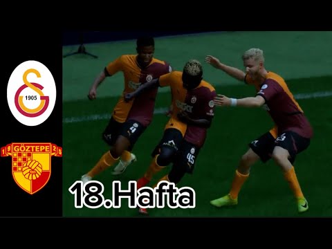 Galatasaray - Göztepe MAÇI | Süper lig 18.Hafta 24/25 (Maç Özeti)