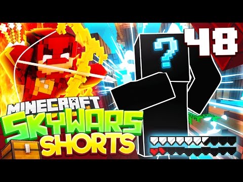 TROLLING WITH A FAN! (MINECRAFT SKYWARS SHORTS #48)