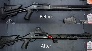 Over-Upgrading a Turknelli (MAC 1014) Benelli M4 Clone