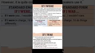 If i were vs if i was #beginners #learning #trending #education #grammar #reels #shorts #fyp