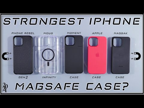 What's the Strongest iPhone Magsafe Case? (2021) | Testing 5 iPhone Cases with the Strongest Magsafe