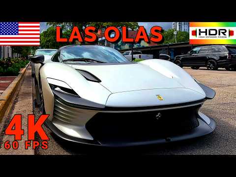 Las Olas Walk Fort Lauderdale Florida 4K UHD