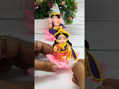 Lotus Maa Lakshmi Making With Clay🙏🥥🌺🙏Making Of Goddess Lakshmi🙏🙏🙏