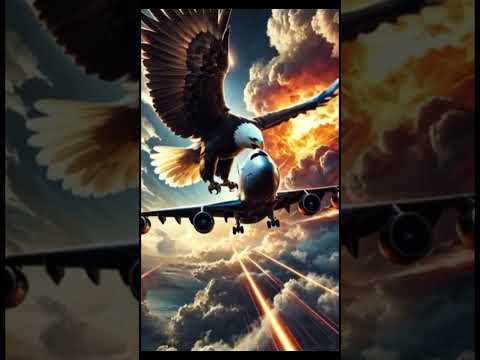 Jaw-Dropping Hybrid Beasts -Plane and Eagle - #shorts #hybrid #animals