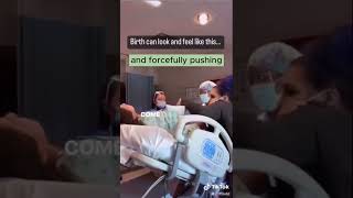 🚨Tough to Watch - Hospital Birth