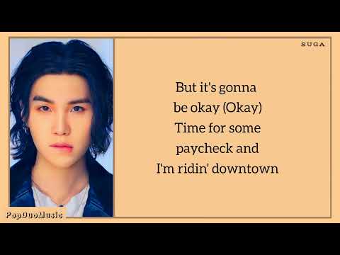 Agust D - D-DAY Lyrics (English Translation) | PopDuoMusic