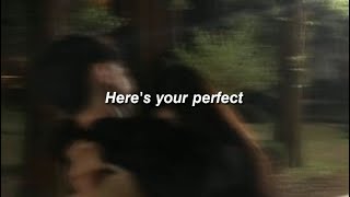 Here's your perfect - Jamie Miller [ slowed ]lyrics